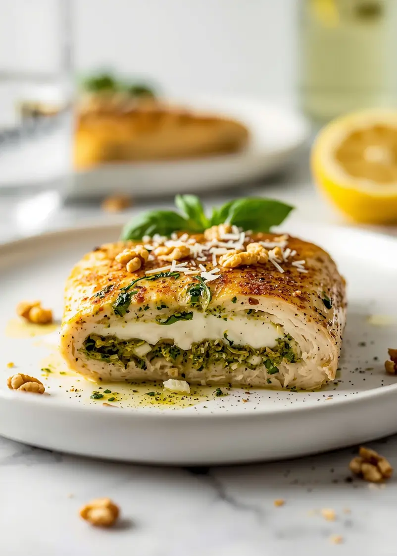 pesto baked chicken recipe easy ready to serve