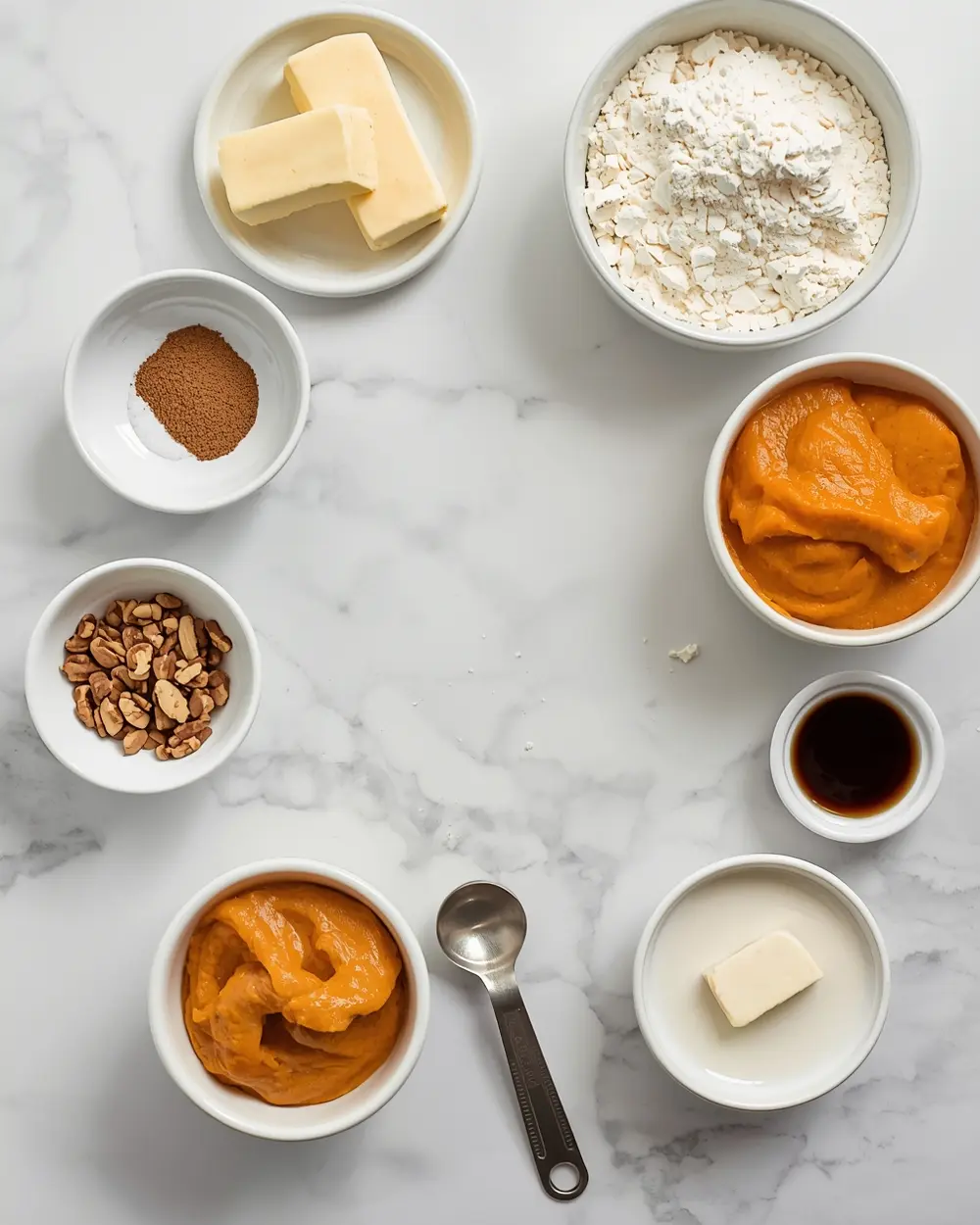 Ingredients for pumpkin bread recipe easy homemade