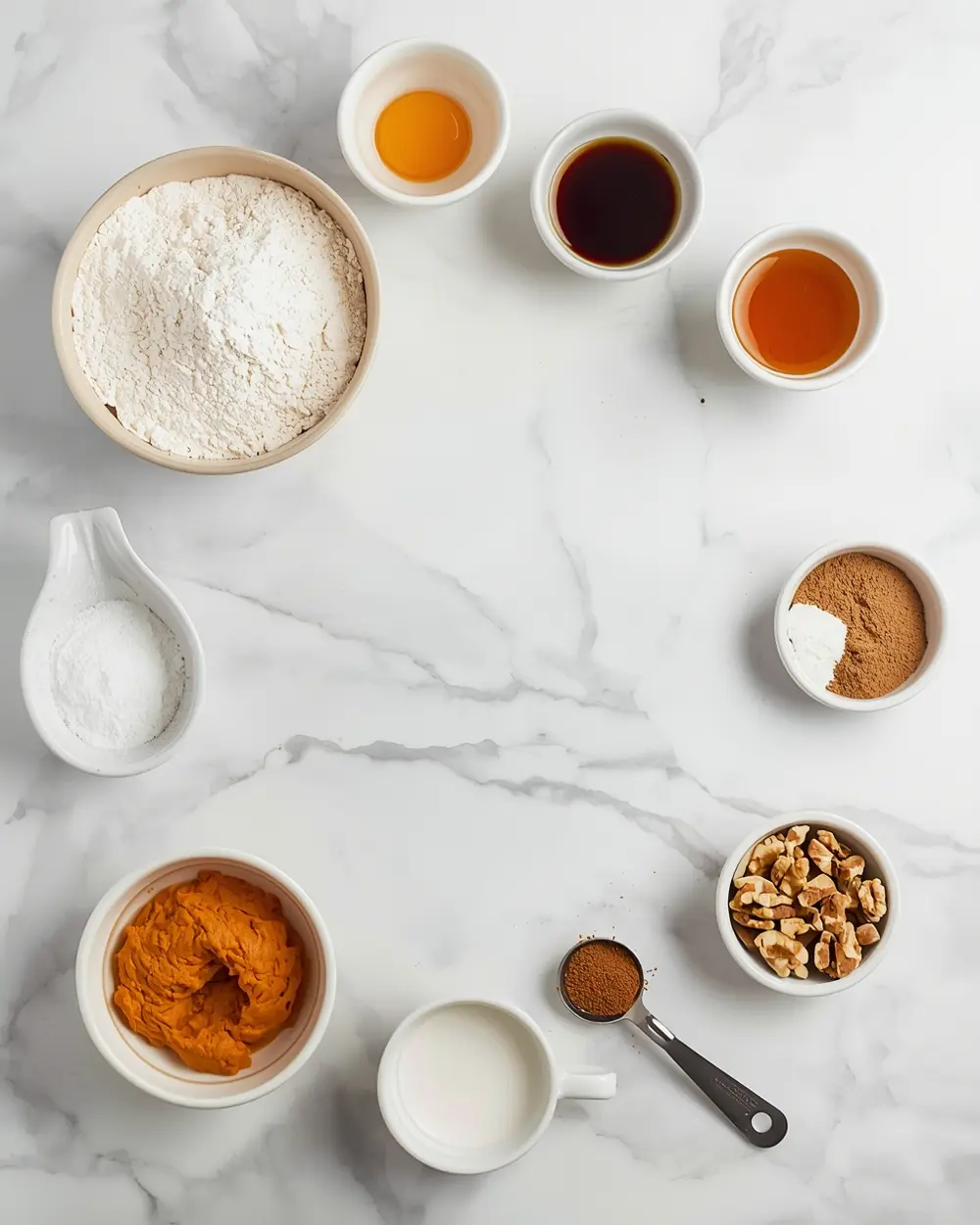 Ingredients for pumpkin cake recipe easy fall