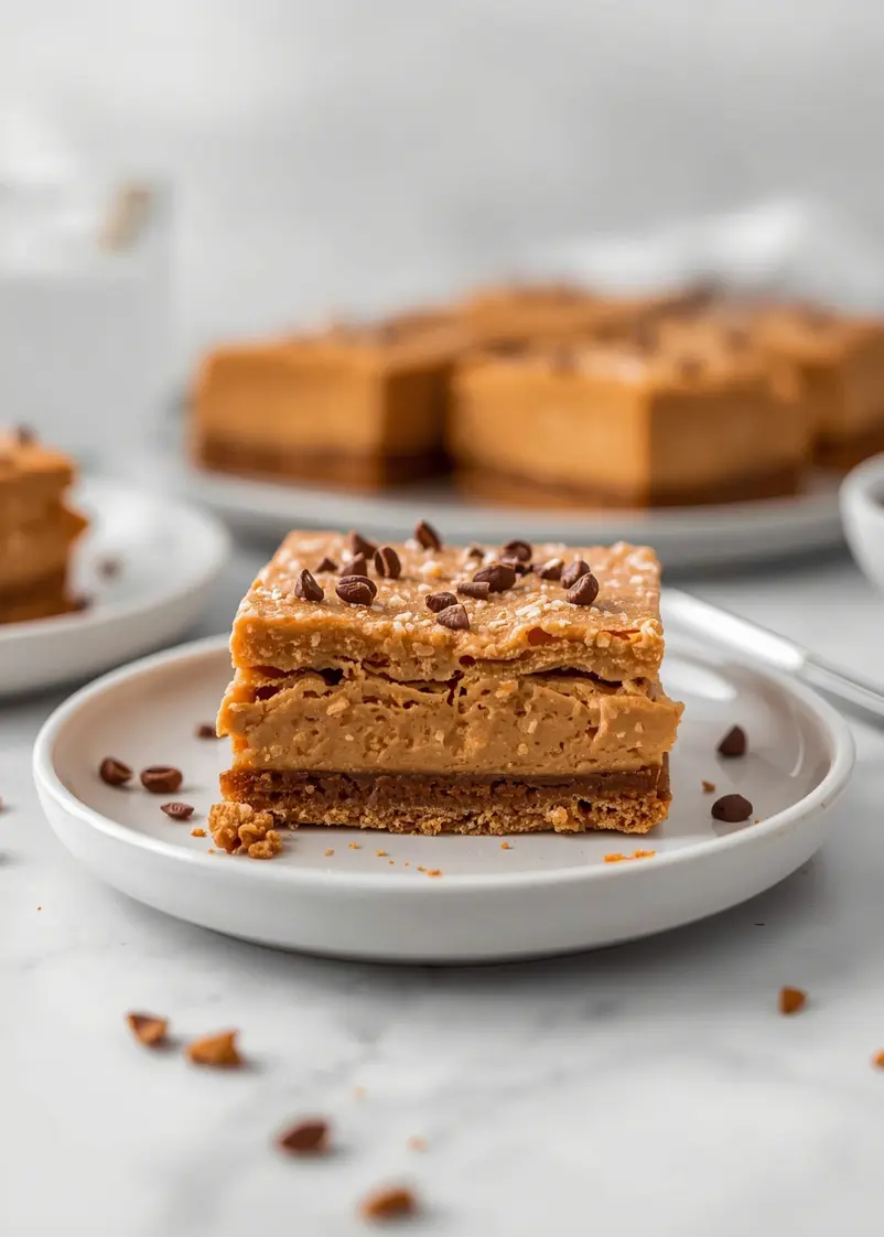 pumpkin cheesecake bars recipe fall ready to serve