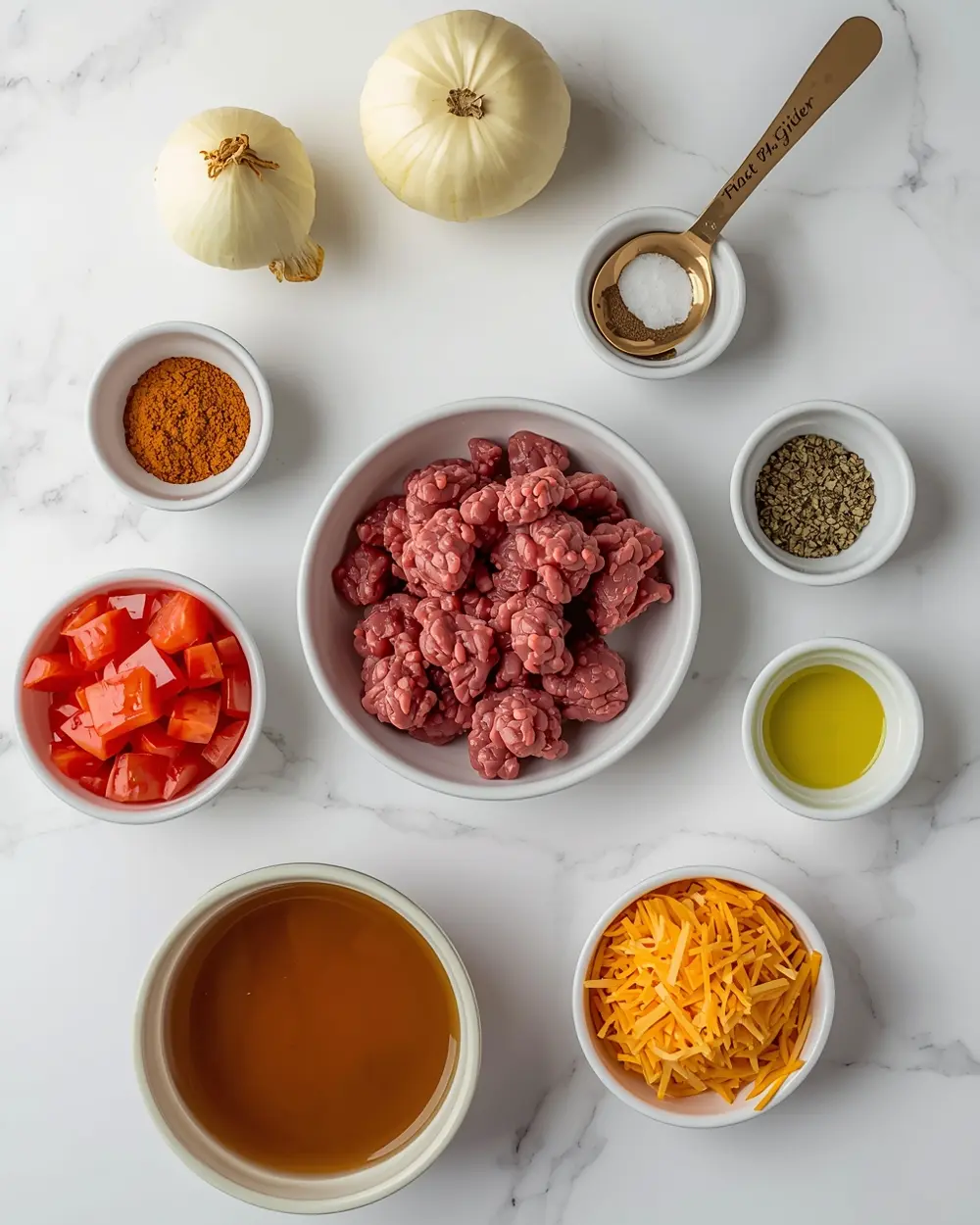 Ingredients for pumpkin chili recipe easy fall