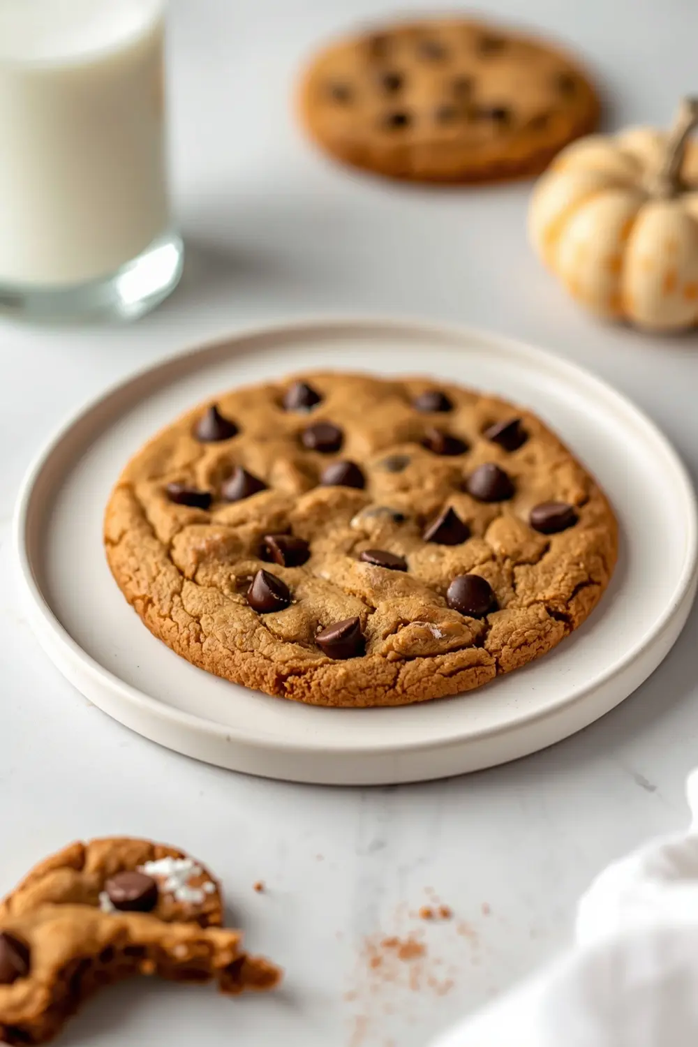 pumpkin chocolate chip cookies recipe