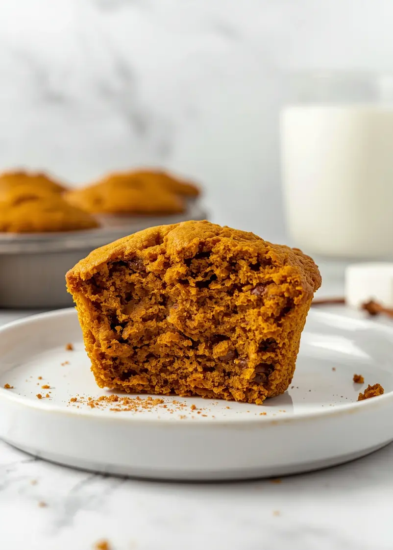 pumpkin muffins recipe easy fall ready to serve