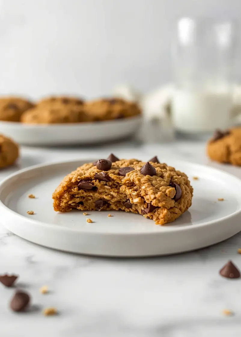 pumpkin oatmeal cookies recipe fall ready to serve