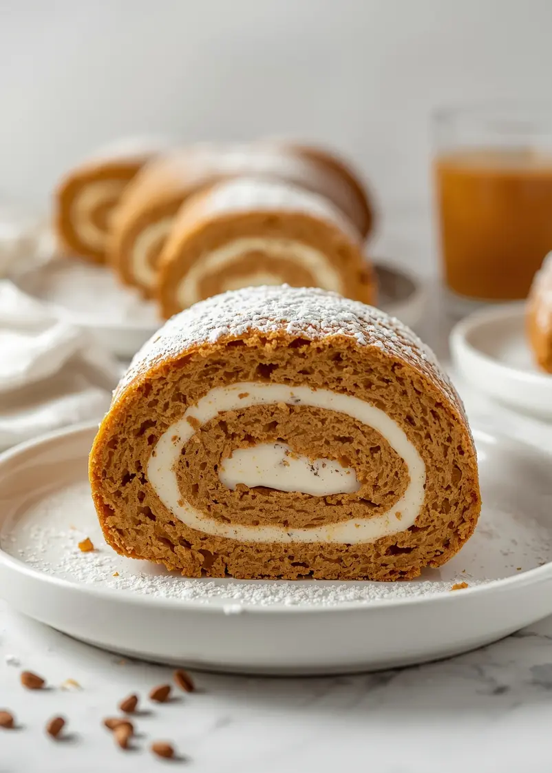 pumpkin roll recipe easy fall ready to serve
