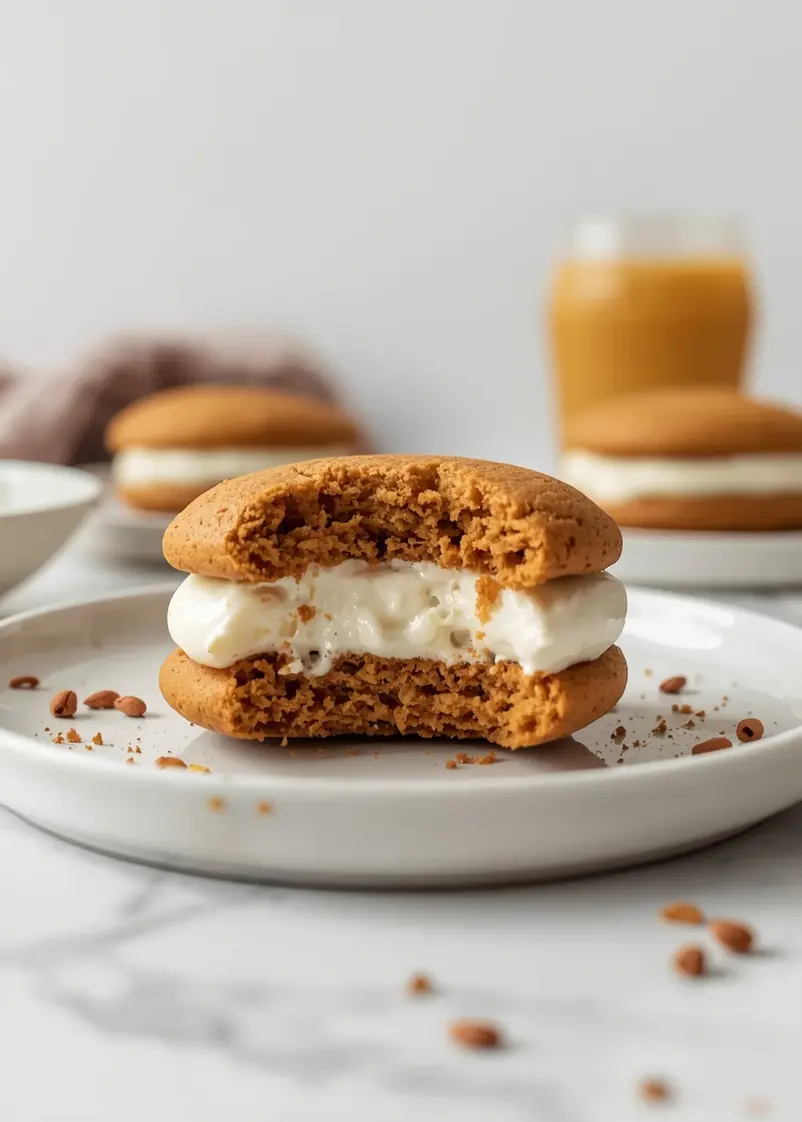 pumpkin whoopie pies recipe fall ready to serve