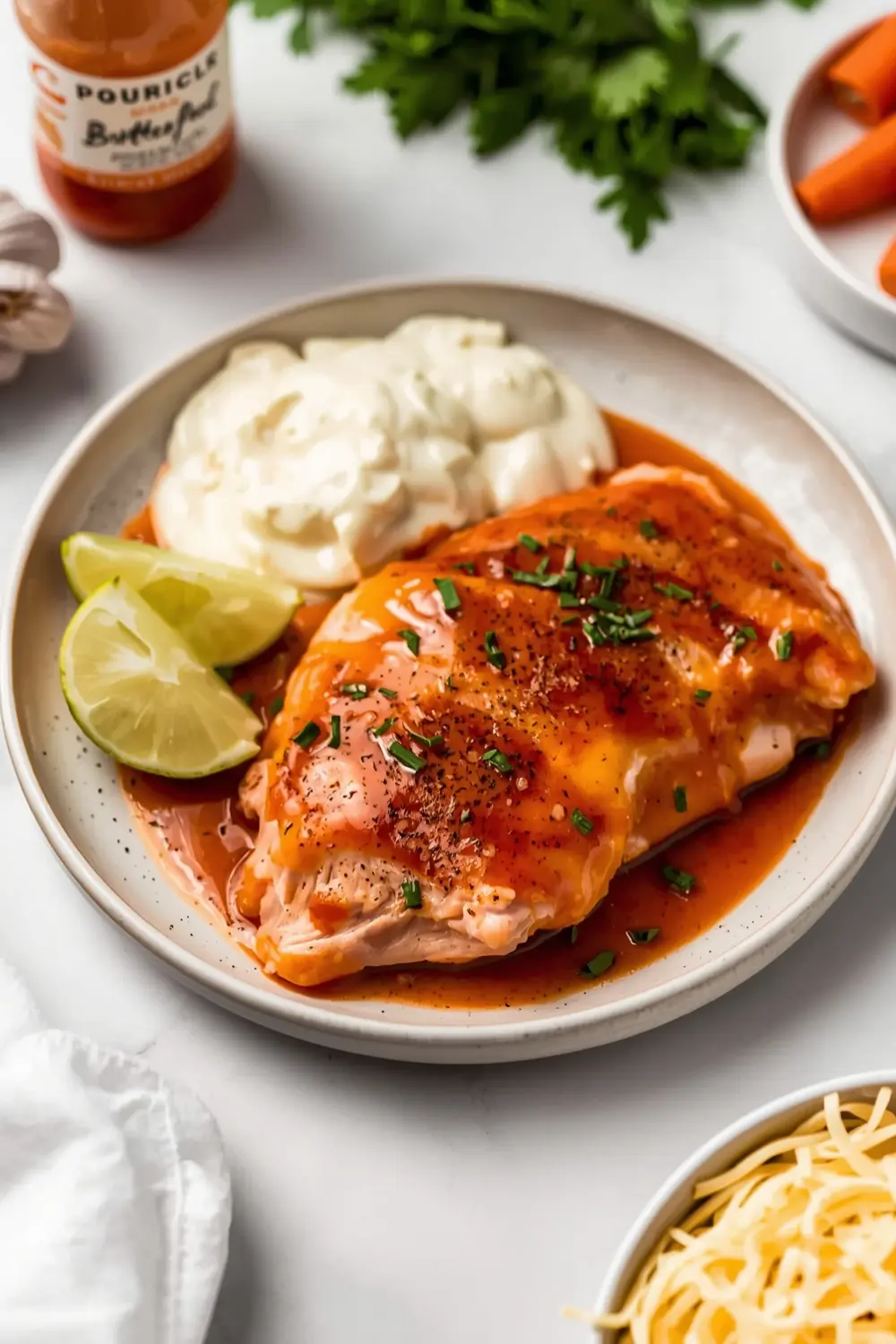 slow cooker buffalo chicken recipe