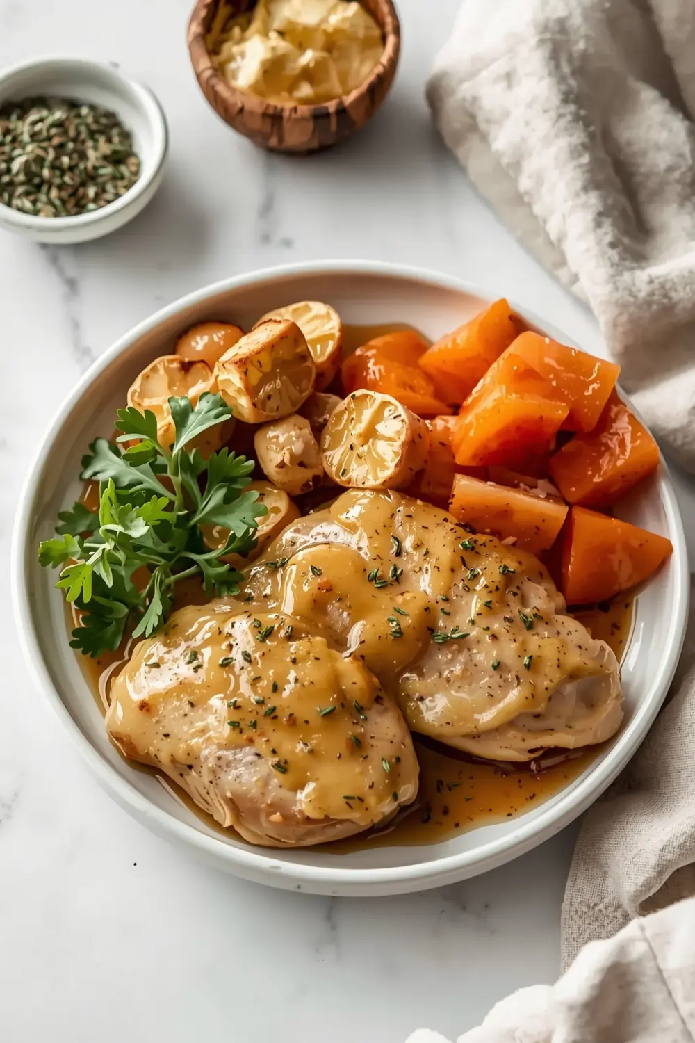 slow cooker honey garlic chicken recipe