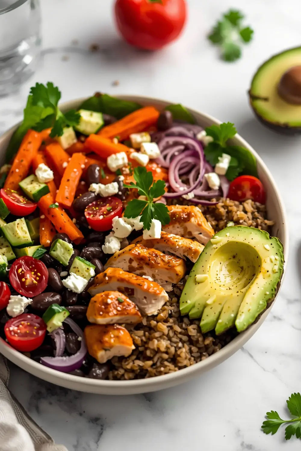 summer Buddha bowl recipe easy