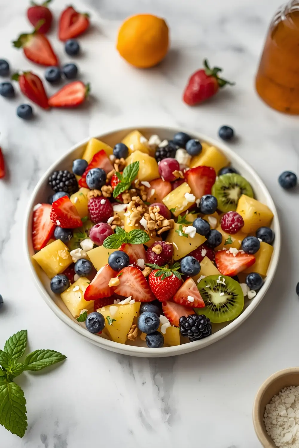 summer berry fruit salad recipe