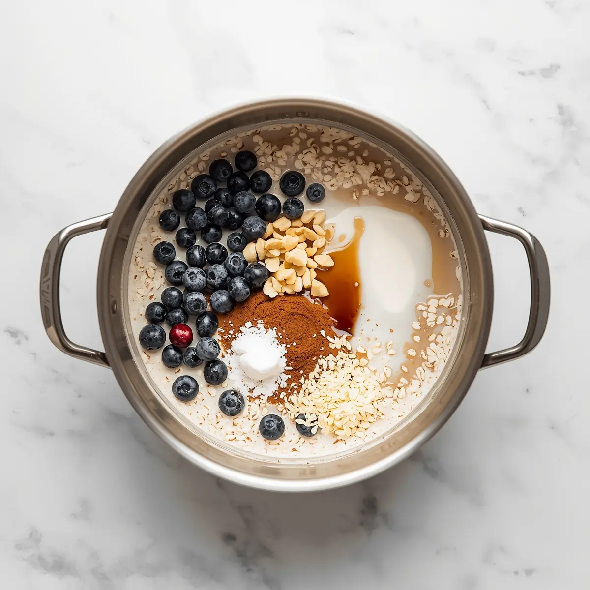 Cooking instructions for summer berry overnight oats recipe