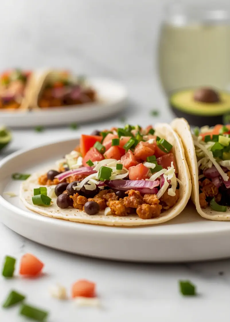 summer black bean tacos recipe easy ready to serve