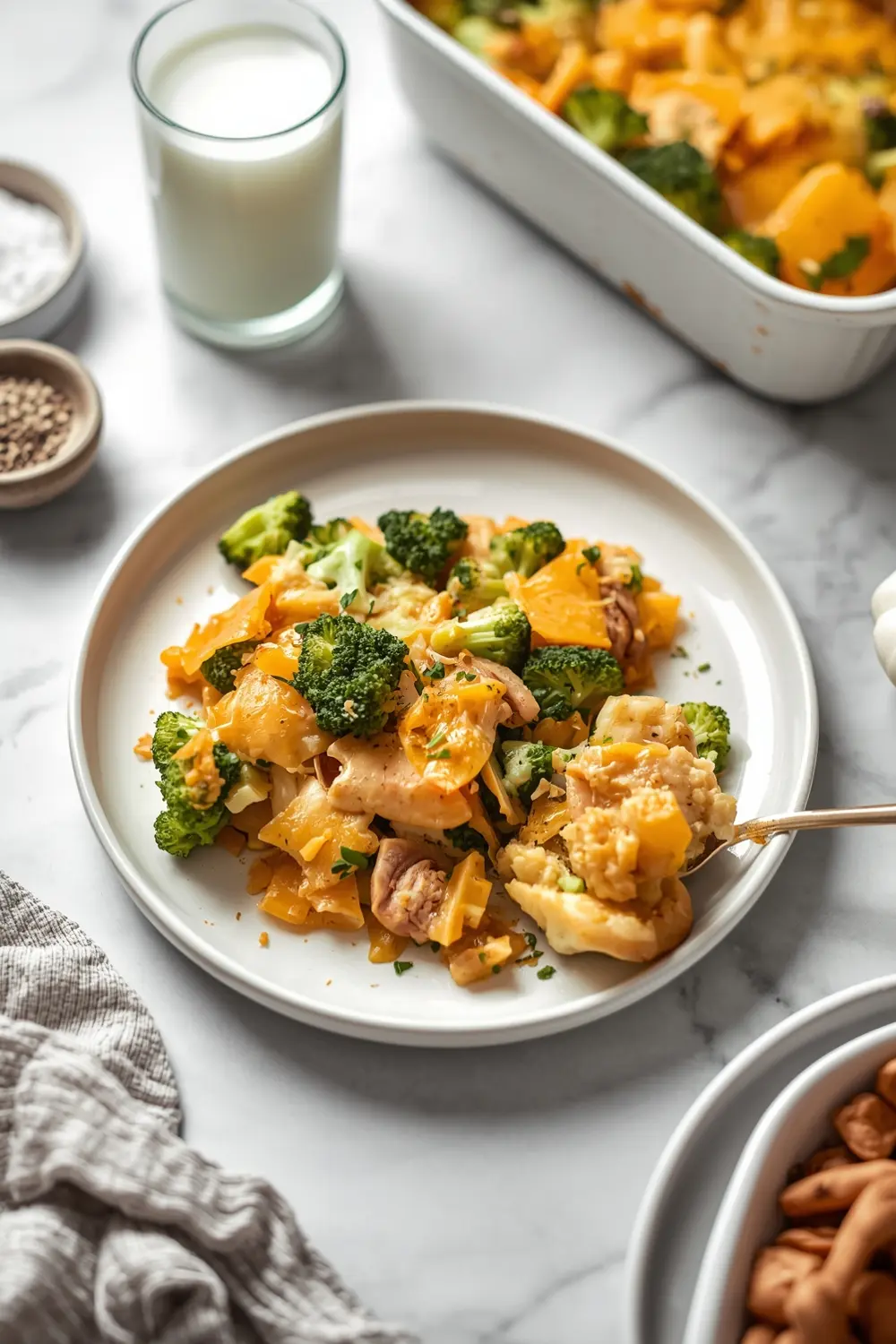 summer broccoli cheddar casserole recipe