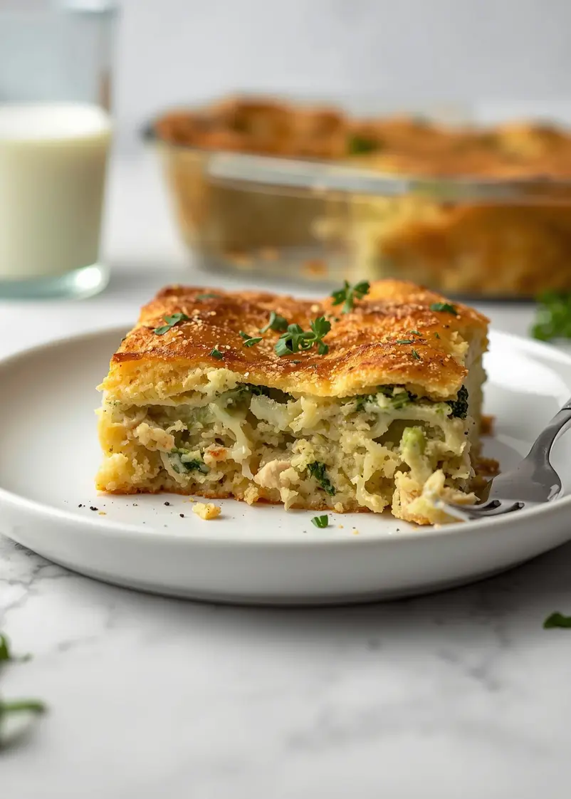 summer broccoli cheddar casserole recipe ready to serve