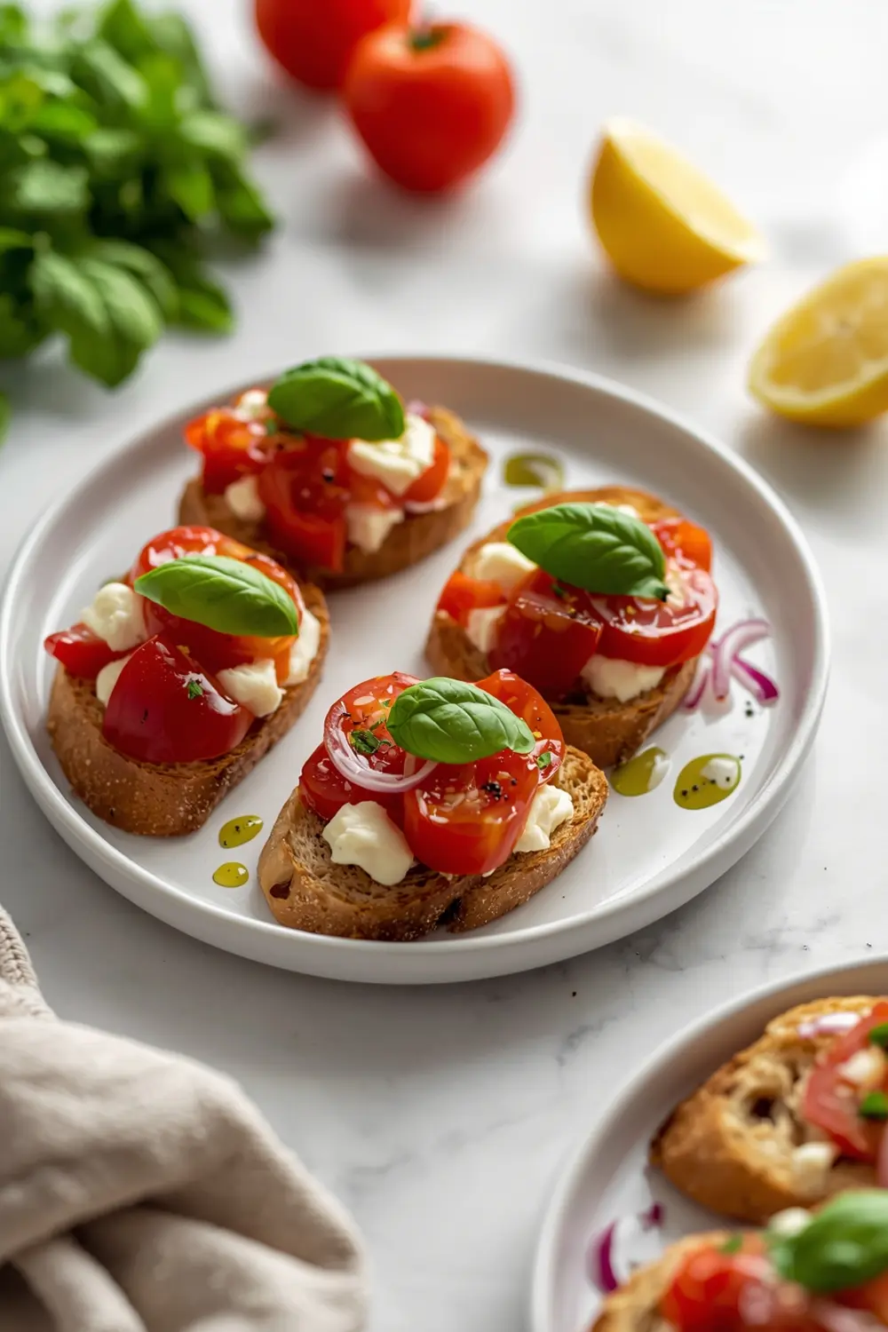 summer bruschetta recipe easy