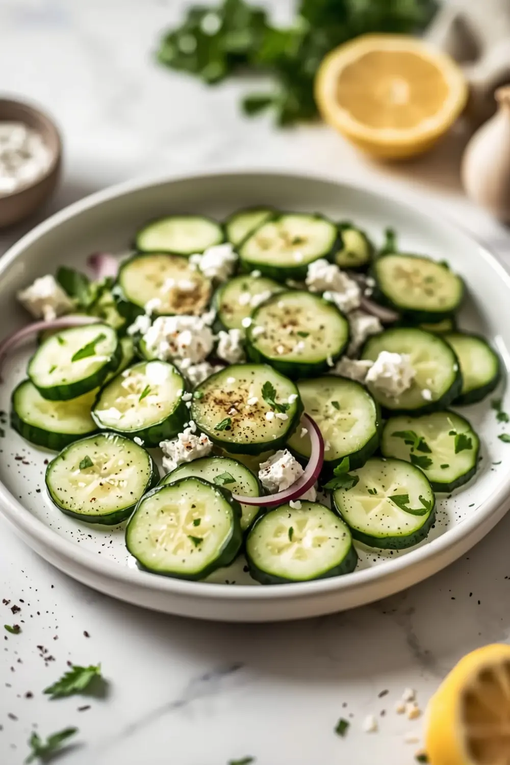 summer cucumber salad recipe