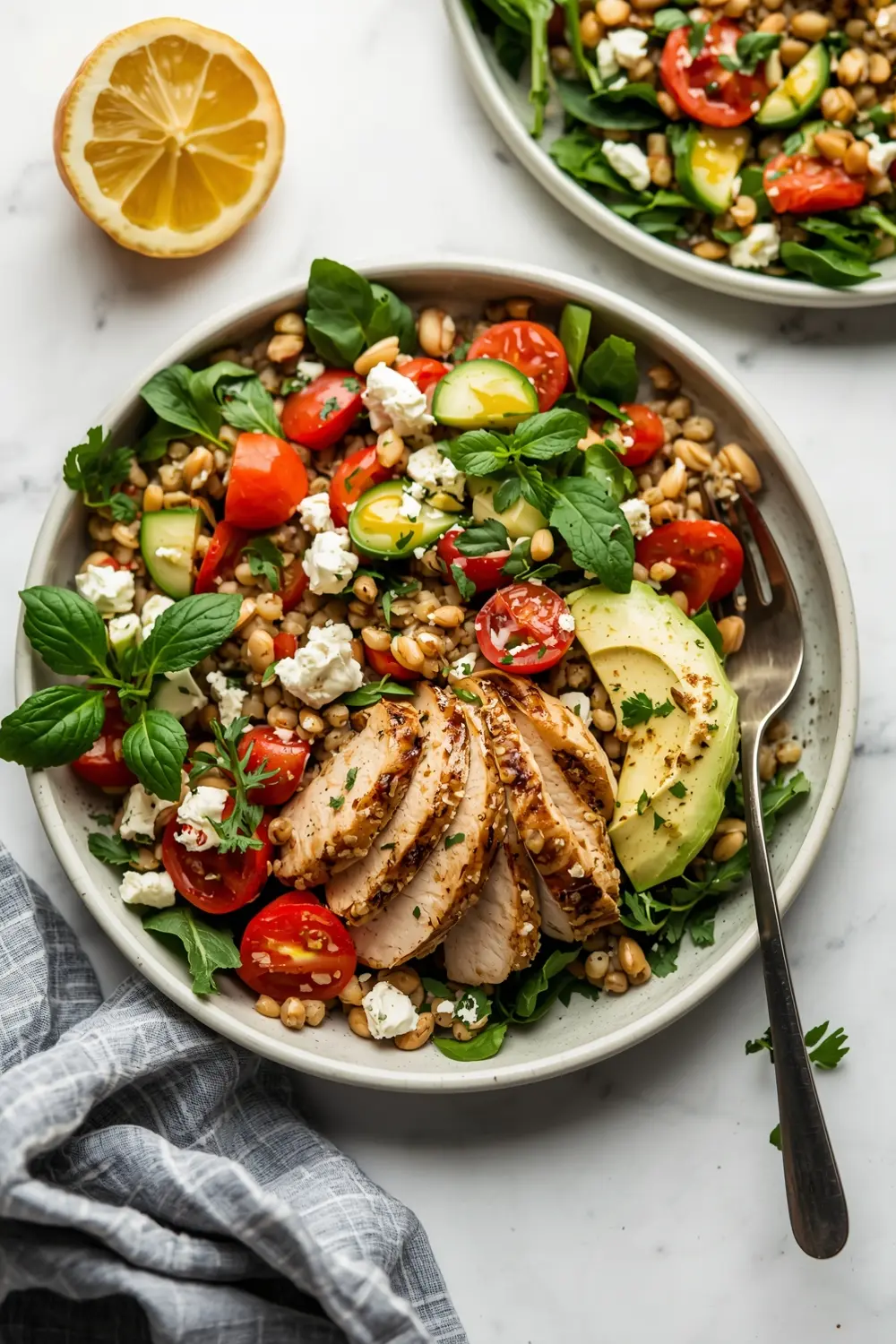 summer farro salad recipe
