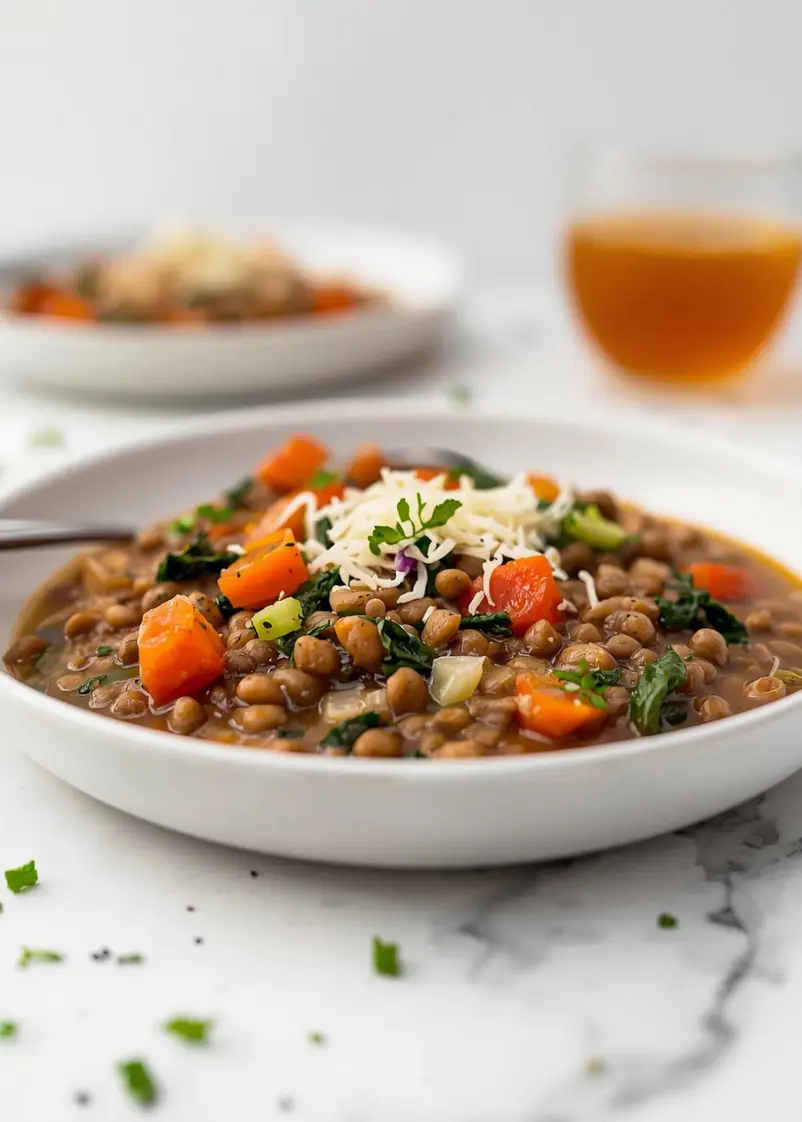 summer lentil soup recipe easy dinner ready to serve