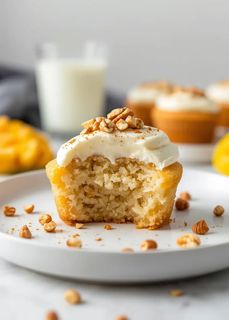 summer mango cupcakes recipe easy ready to serve