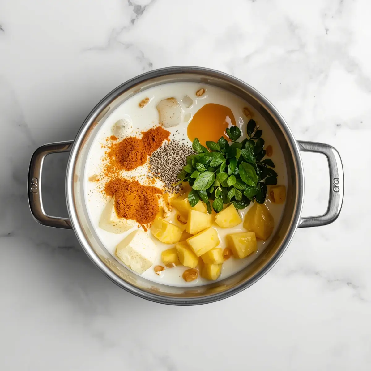 Cooking instructions for summer mango smoothie recipe
