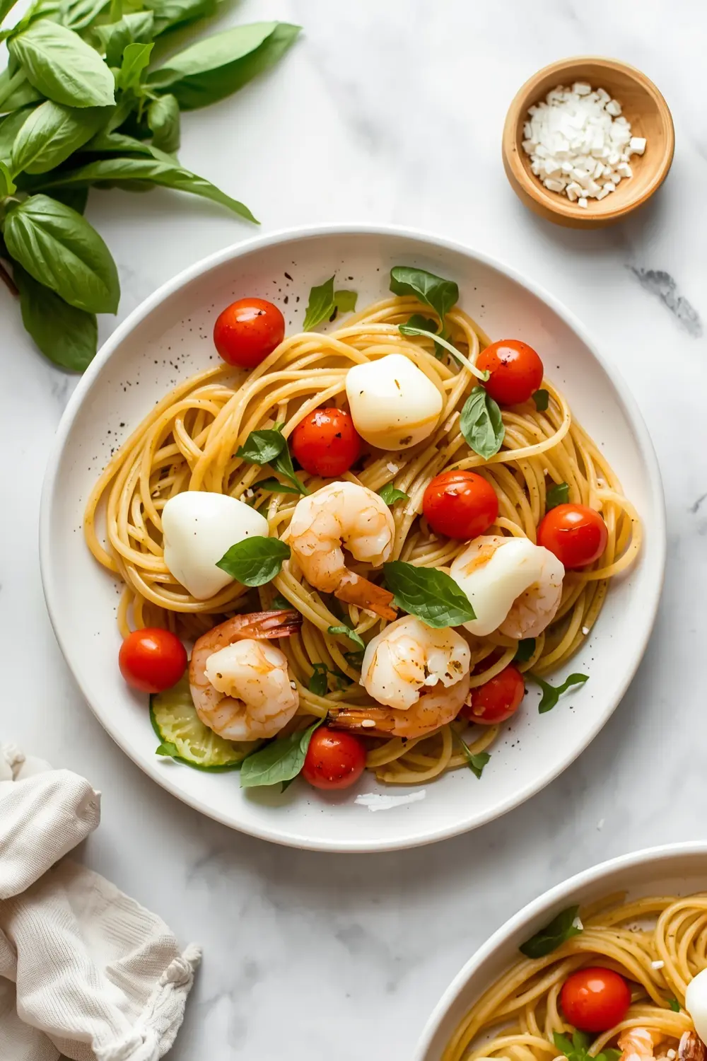 summer shrimp pasta recipe easy