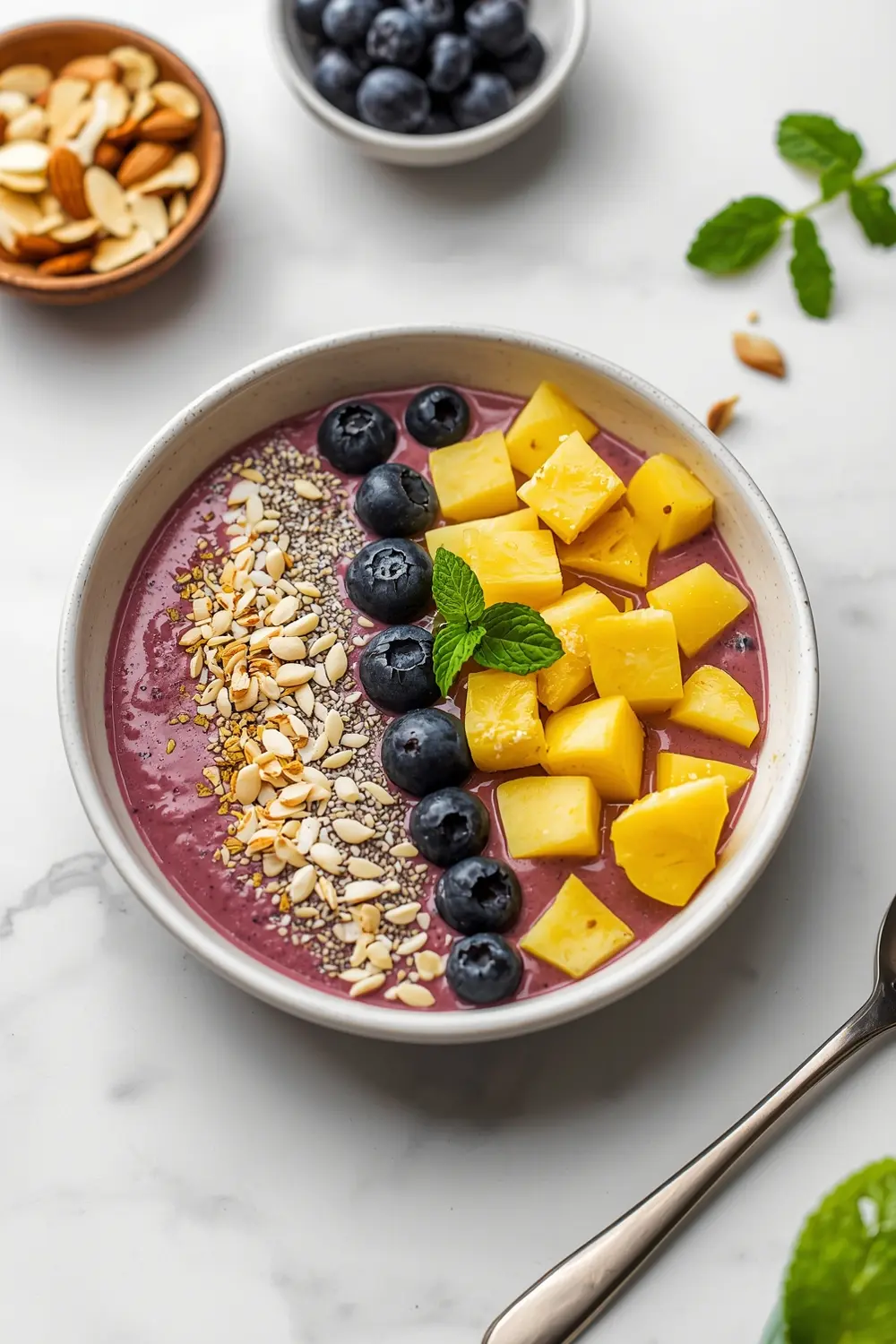 summer smoothie bowl recipe easy