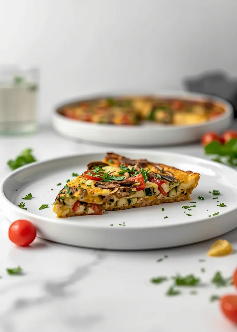 summer veggie frittata recipe easy ready to serve