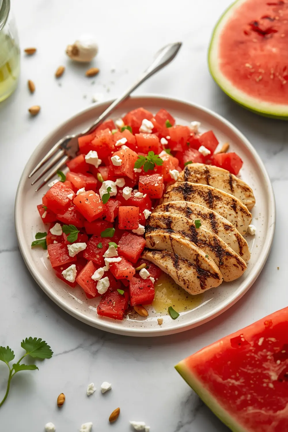 summer watermelon feta salad recipe