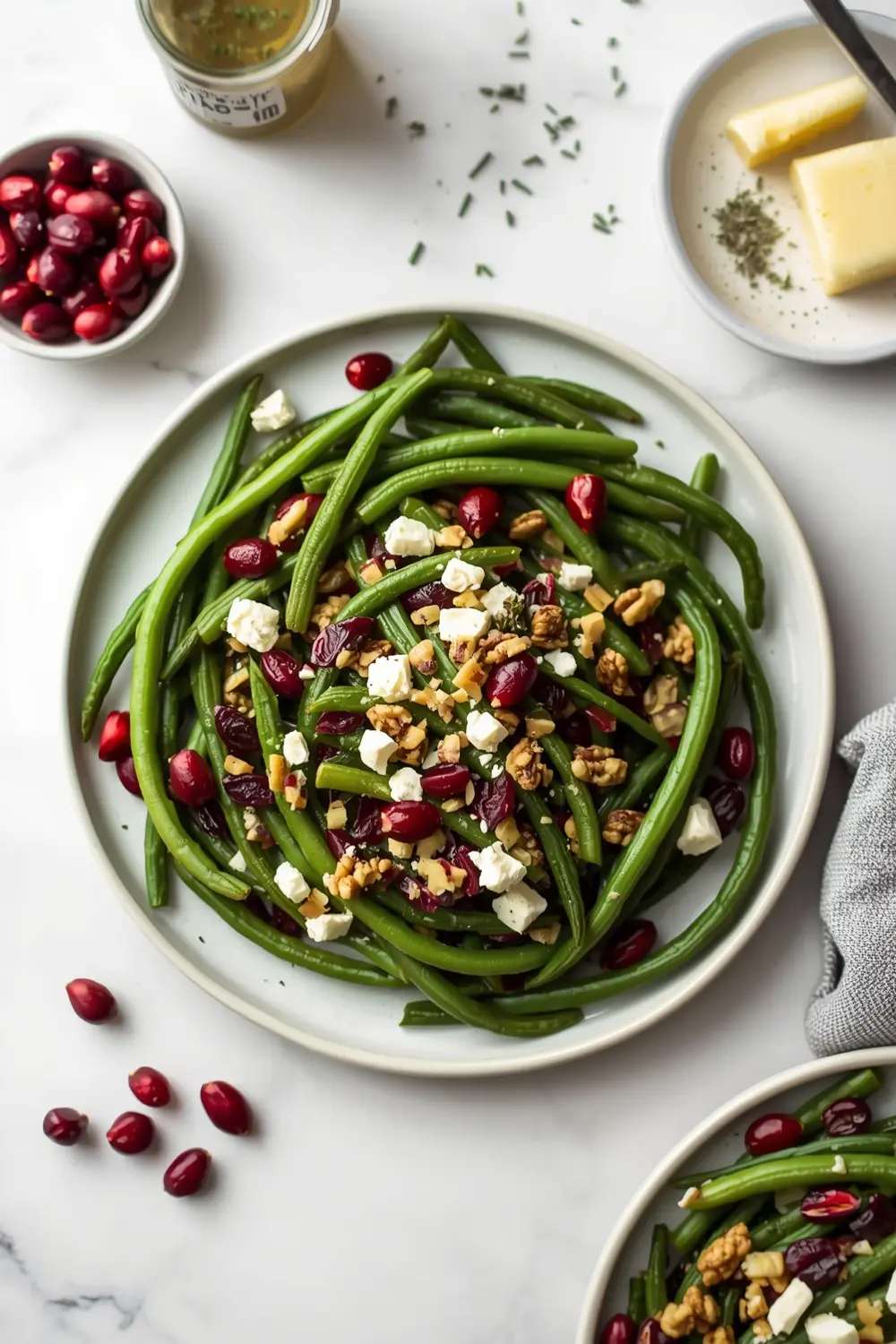 thanksgiving cranberry green beans recipe