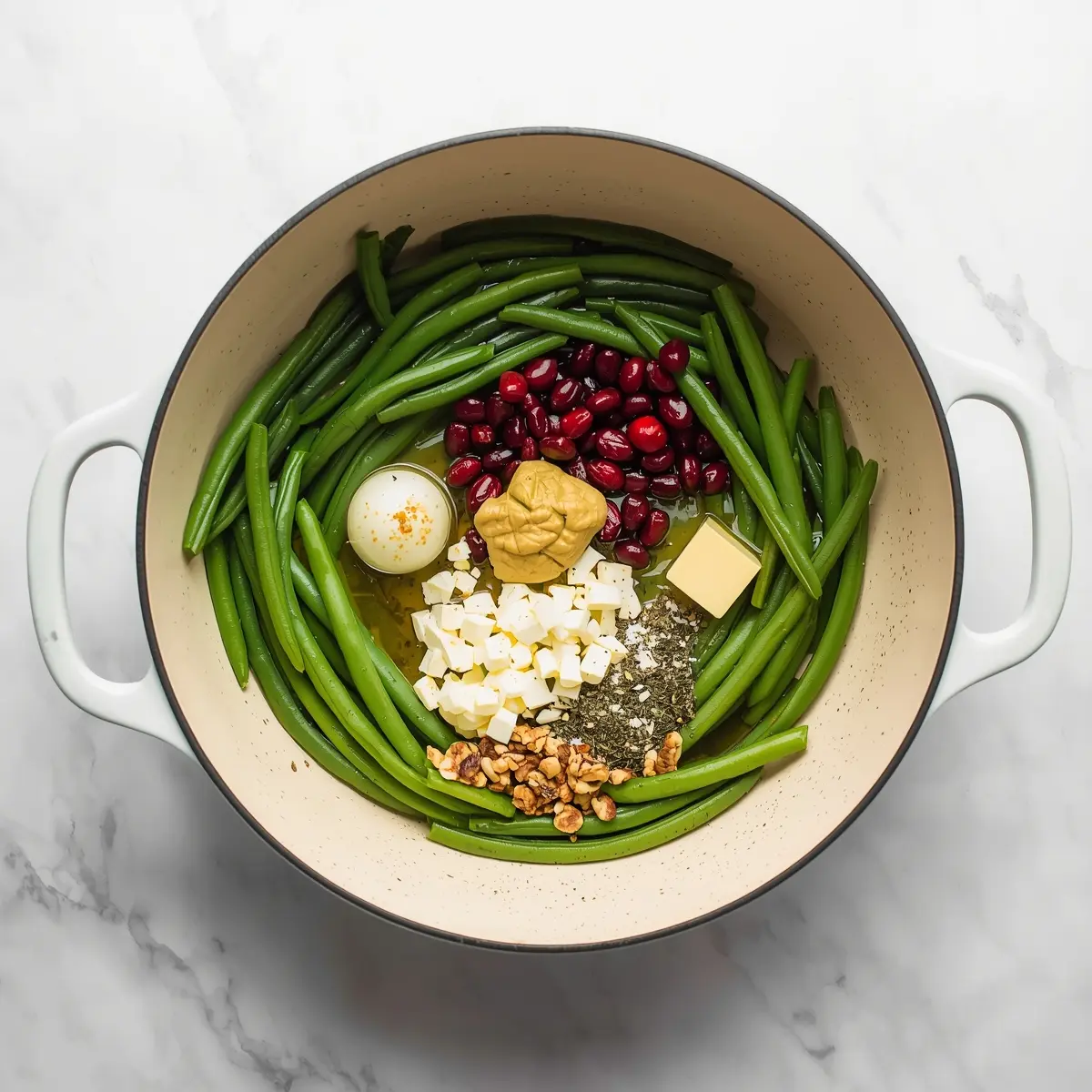 Cooking instructions for thanksgiving cranberry green beans recipe