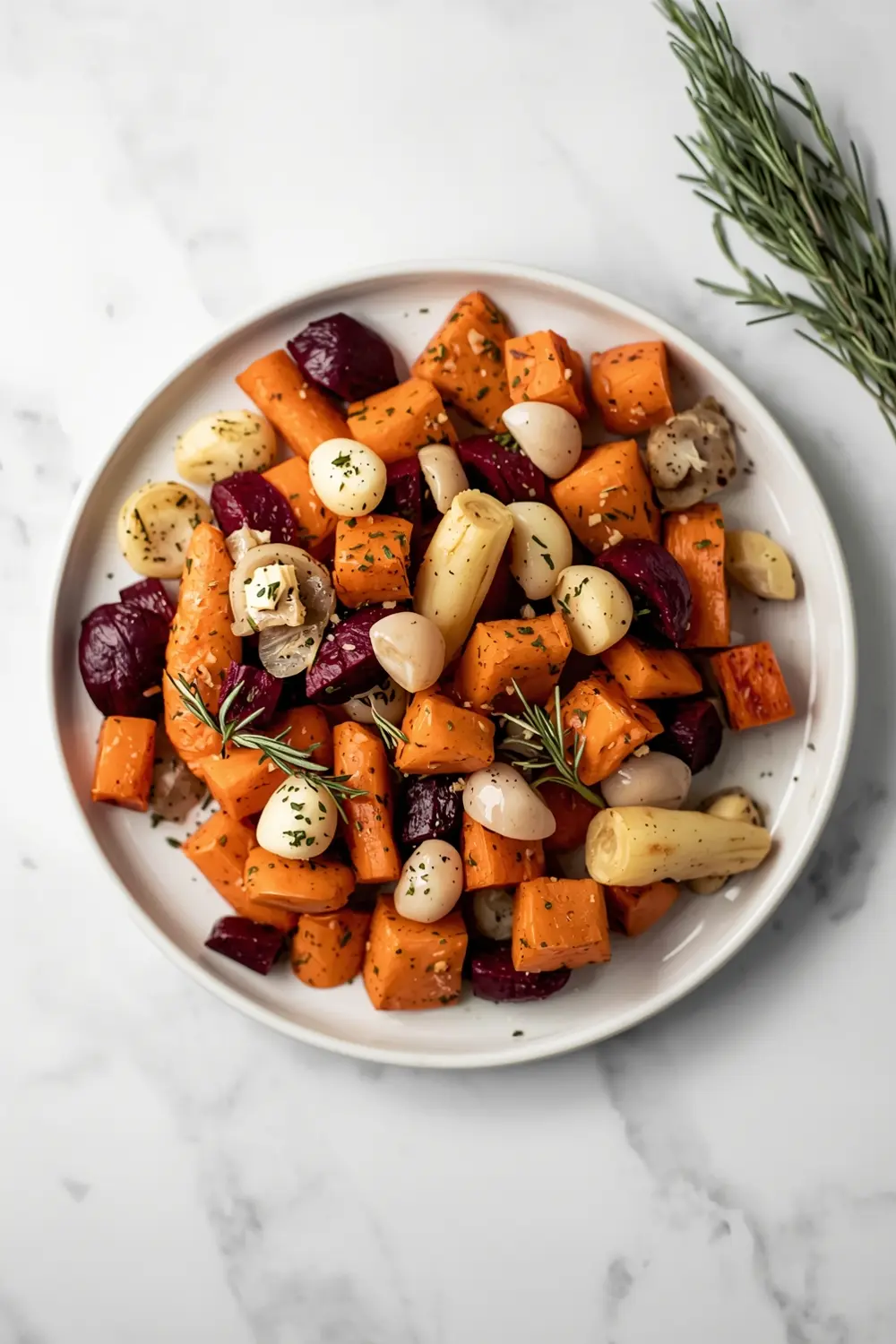 thanksgiving roasted root vegetables recipe