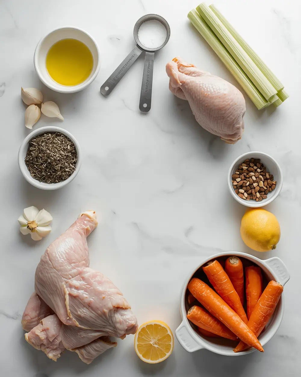 Ingredients for thanksgiving turkey legs recipe easy