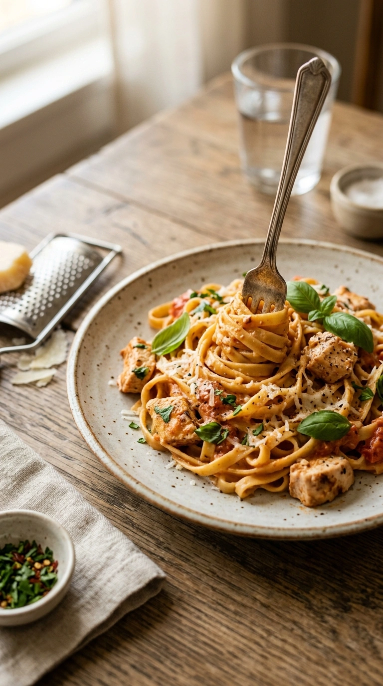 easy chicken weeknight dinner ready to serve