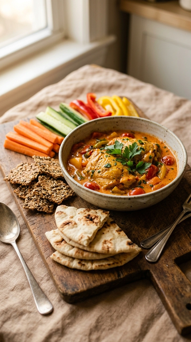 easy chicken weeknight dinner ready to serve