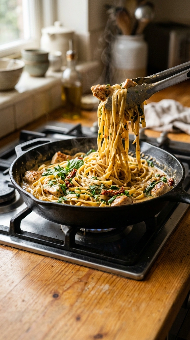 Cooking instructions for easy chicken weeknight dinner