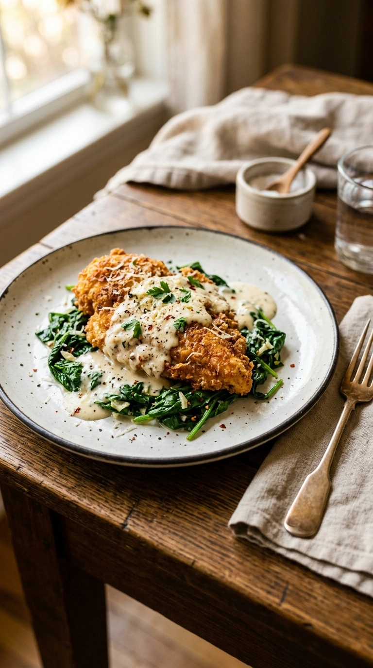 golden 30 min parmesan chicken skillet ready to serve