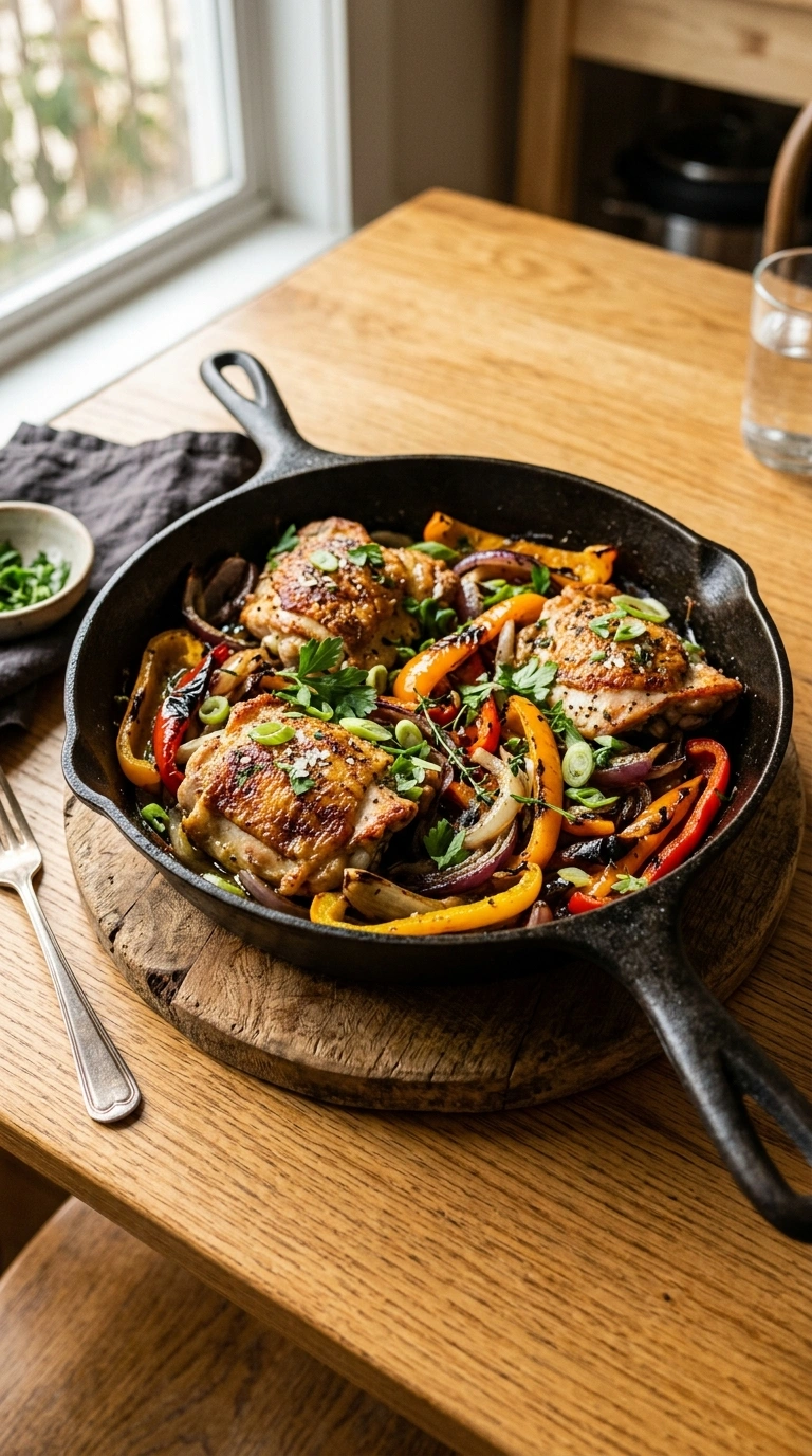 Golden Sheet Pan Chicken Fajitas | 30-Min Easy Family Weeknight