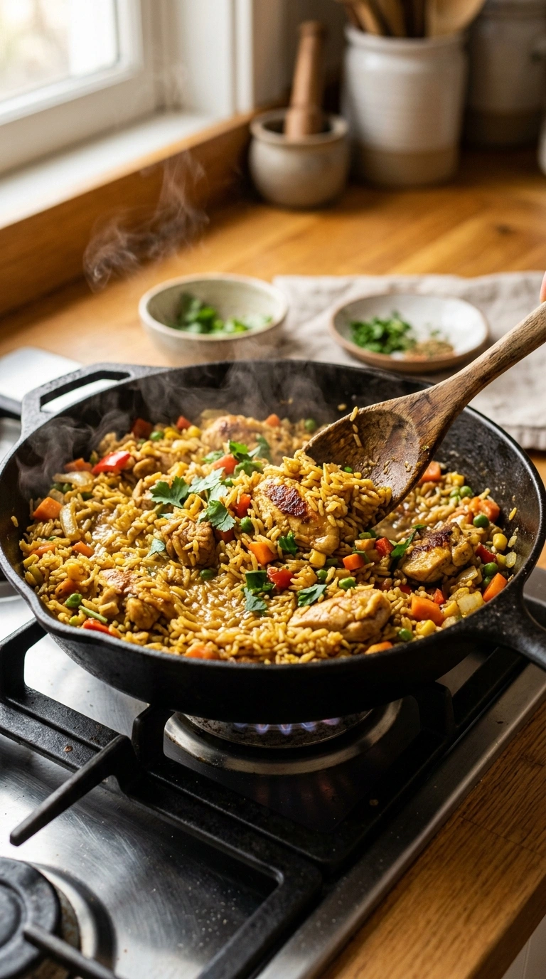 Cooking instructions for golden 30 min burrito rice bowl