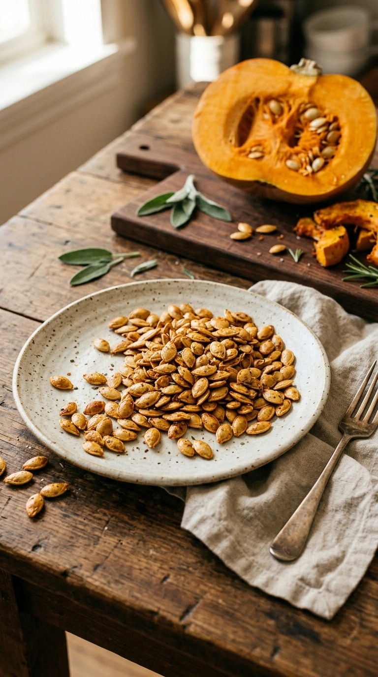 pumpkin seeds recipe ready to serve