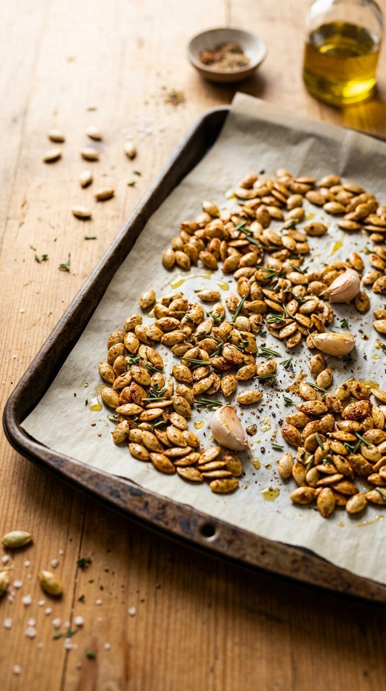Cooking instructions for pumpkin seeds recipe
