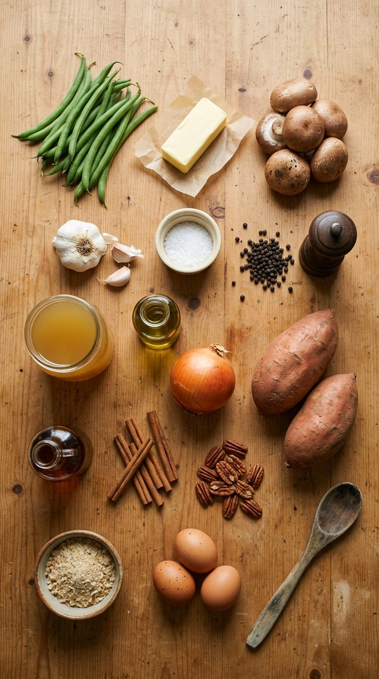 Ingredients for thanksgiving side dishes