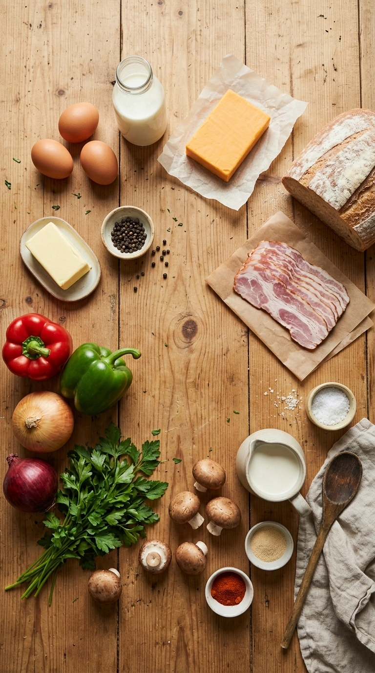 Ingredients for christmas breakfast ideas
