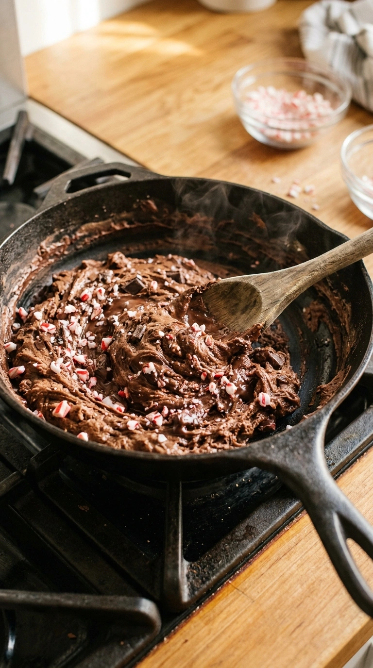 Cooking instructions for christmas desserts