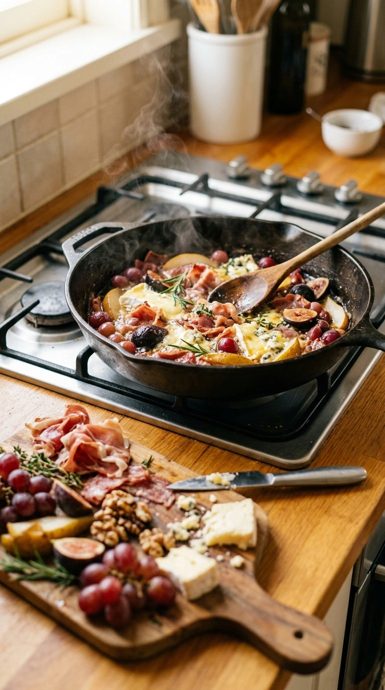 Cooking instructions for charcuterie board