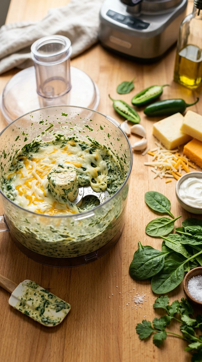 Cooking instructions for spinach artichoke dip