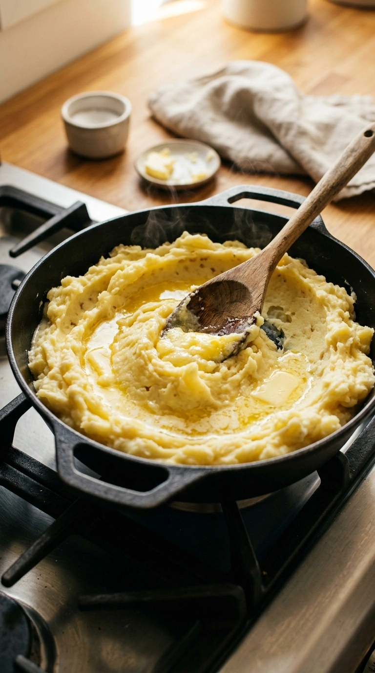 Cooking instructions for mashed potatoes recipe