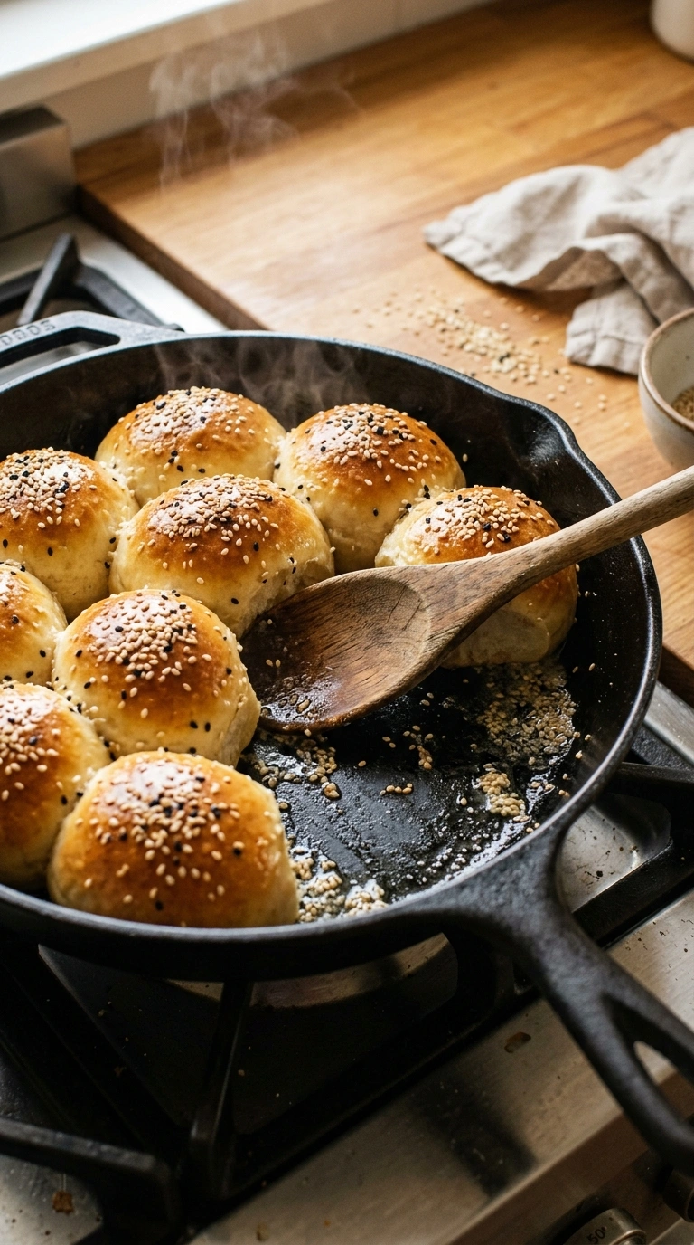 Cooking instructions for dinner rolls recipe