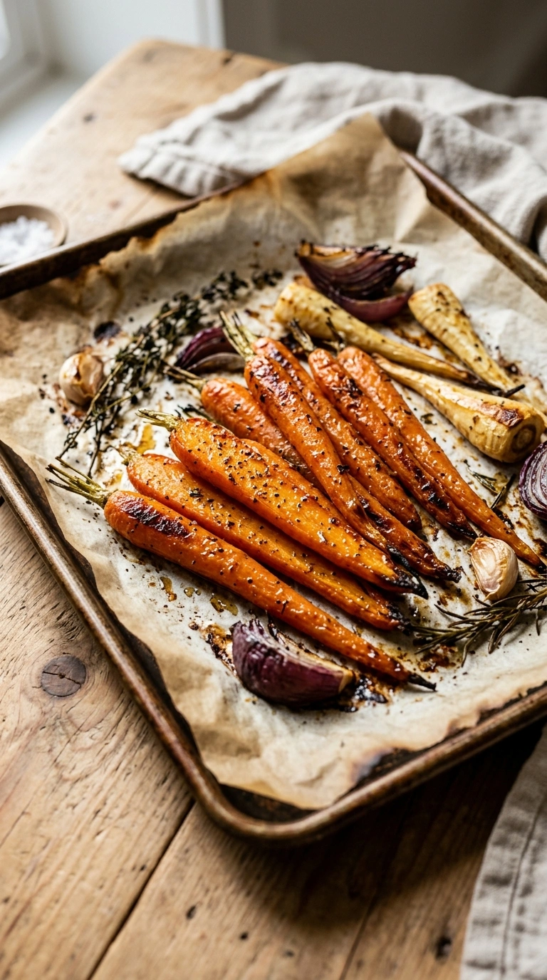 Honey Glazed Roasted Carrots in 30 Minutes