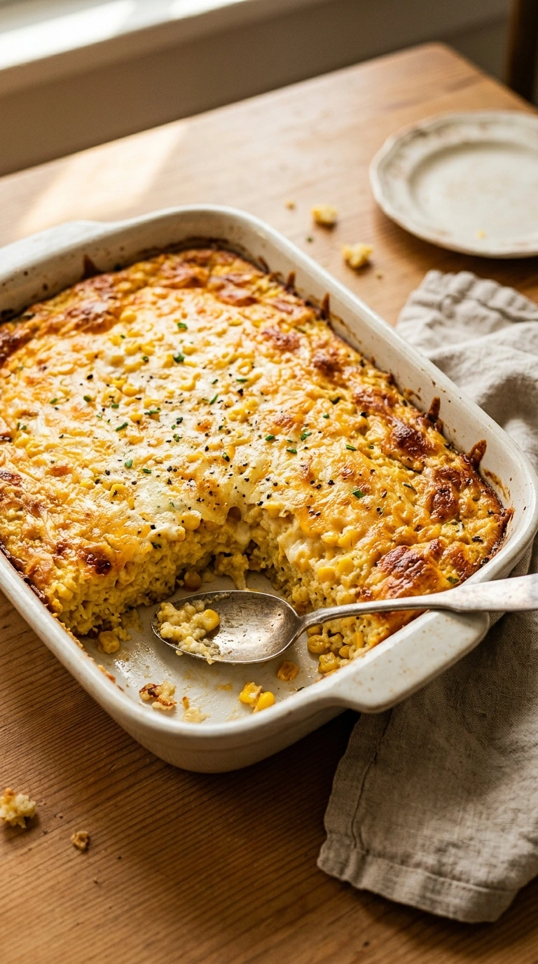 Easy Jiffy Corn Casserole for Potlucks