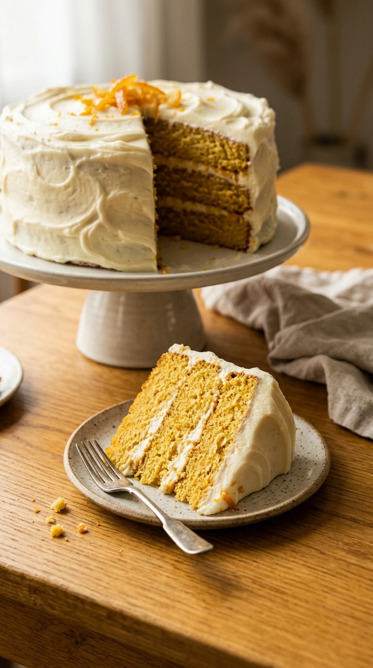 Easy Pumpkin Spice Cake With Cream Cheese Frosting